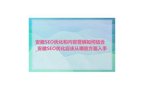 安徽SEO优化秘籍:提升网站排名与流量的实战指南