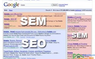 seo和sem的区别是什么?