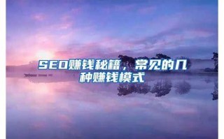SEO赚钱：开启流量变现的财富密码